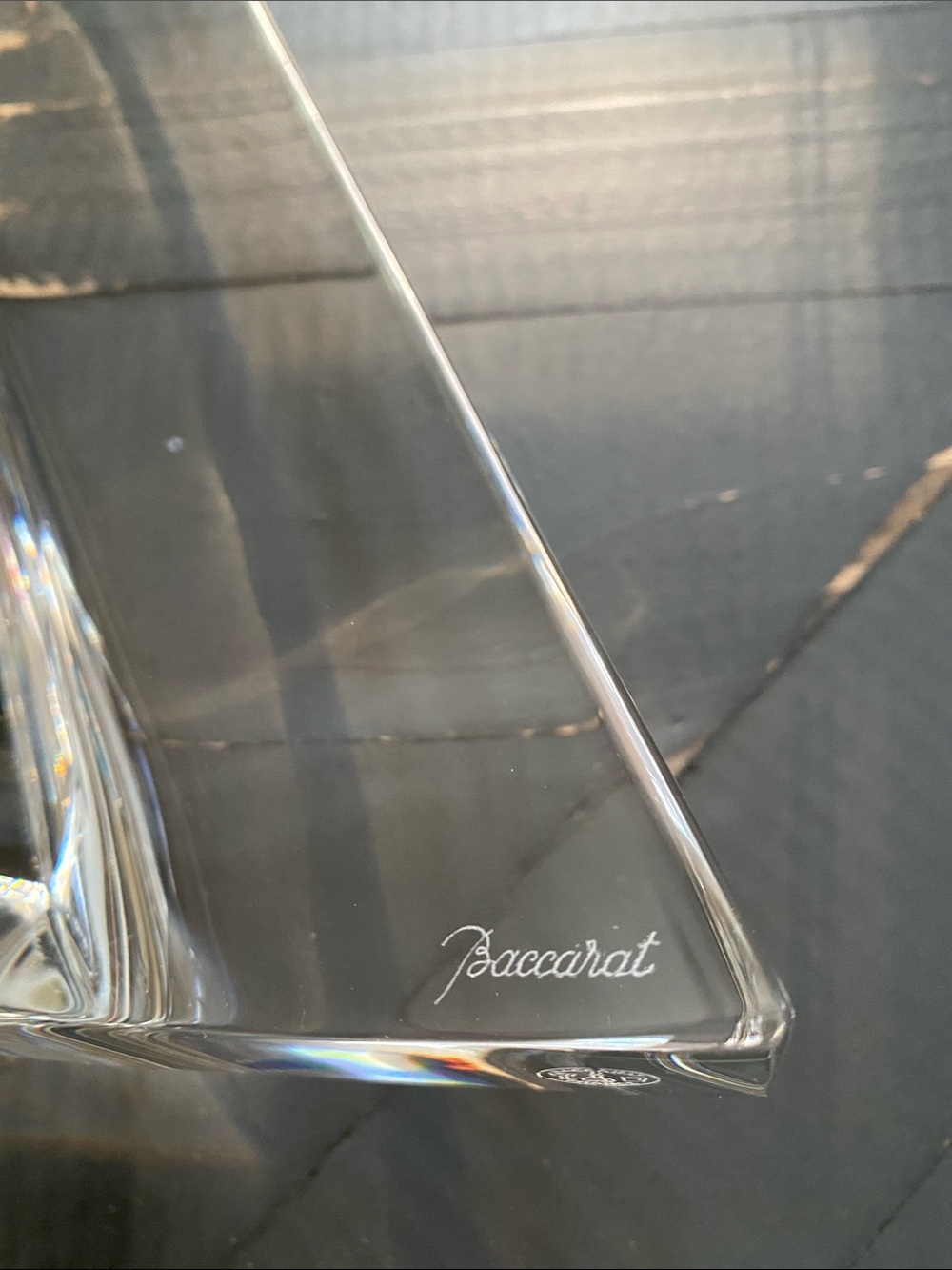 🩶Baccarat🩶Luminous Lead Crystal Alizee Sailboat Sculpture - Picture 4 of 14